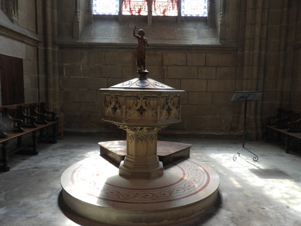 1-Limoges-Cathédrale Saint Etienne, baptistere