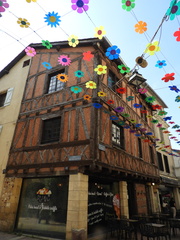9-Bergerac-Rue de Chadois, maison à pans de bois
